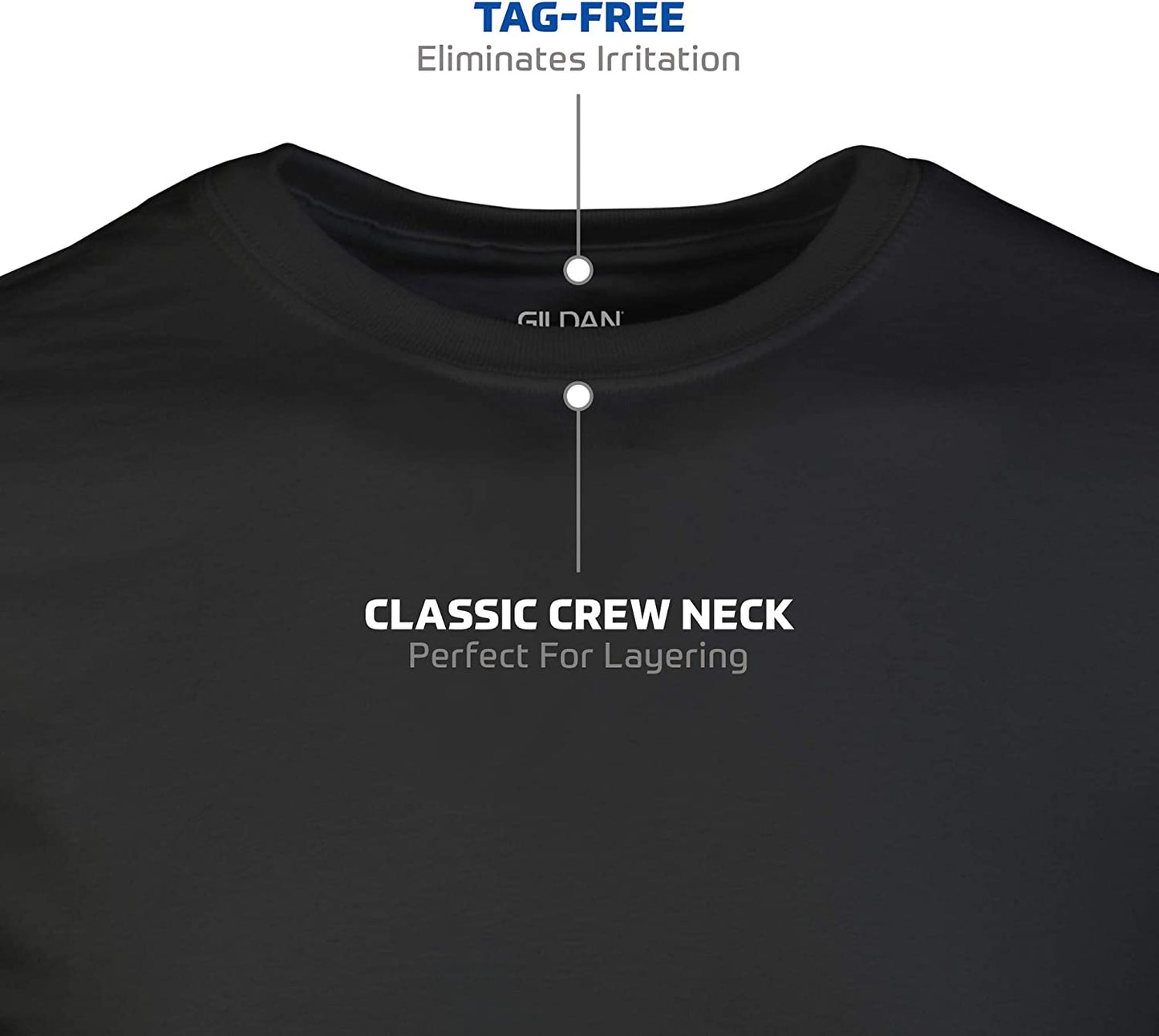 Men'S Crew T-Shirts, Multipack