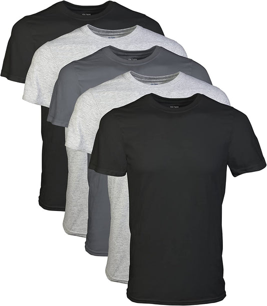 Men'S Crew T-Shirts, Multipack